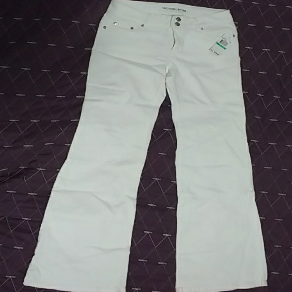 Michael kors white jeans